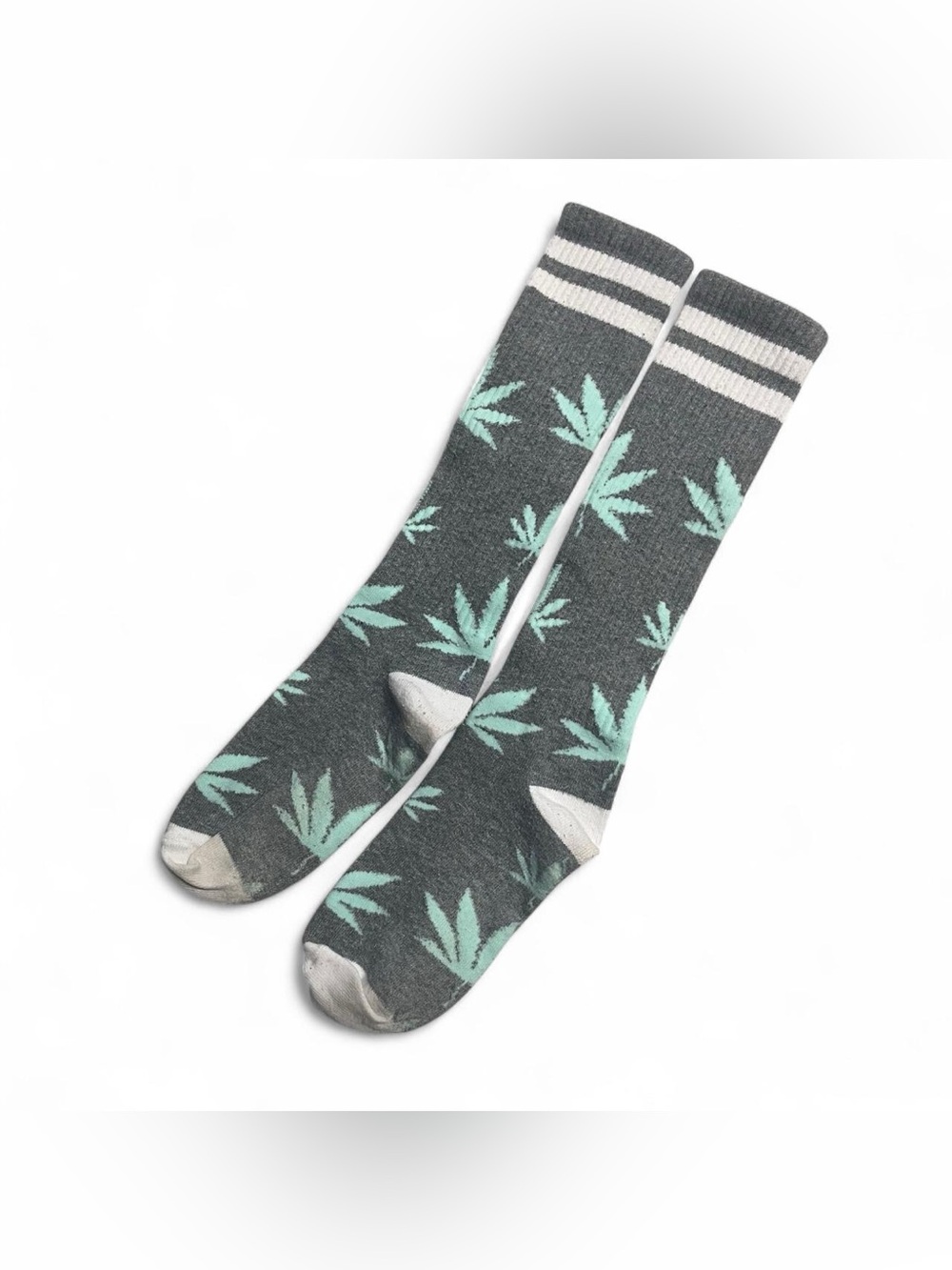 Leaf Knee High Socks